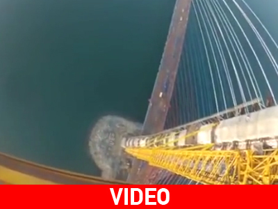 Πρόστιμο σε παράτολμους αναρριχητές στη Ρωσία