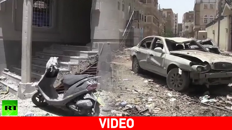 Συνοικία… βομβαρδισμένο τοπίο στην πρωτεύουσα της Υεμένης