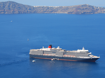 Σαντορίνη: Χωρίς κρουαζιερόπλοια σήμερα