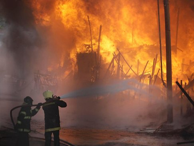 Πυρκαγιά σε παραγκούπολη του Σάο Πάολο