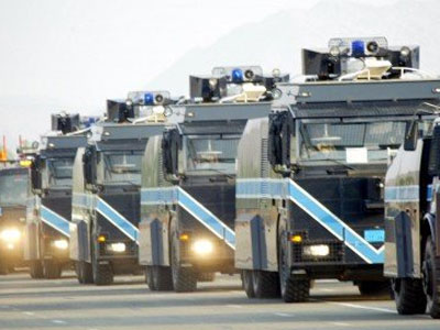 Υπό το βλέμμα της Σαουδαραβικής Αστυνομίας η σημερινή διαδήλωση