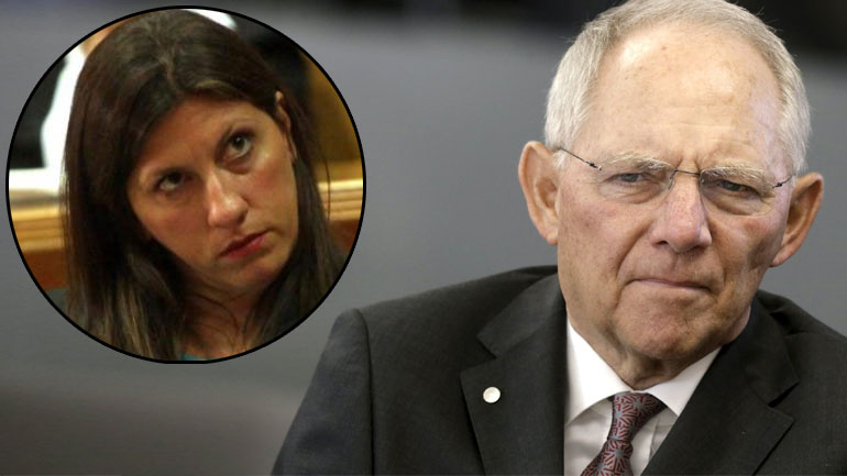 Απάντηση Κωνσταντοπούλου σε Σόιμπλε για τις γερμανικές αποζημιώσεις