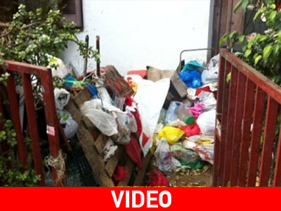 Σπίτι… χωματερή στο Ηράκλειο Κρήτης