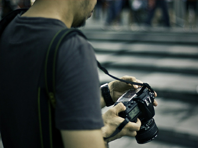 «Βούτηξε» φωτογραφική μηχανή