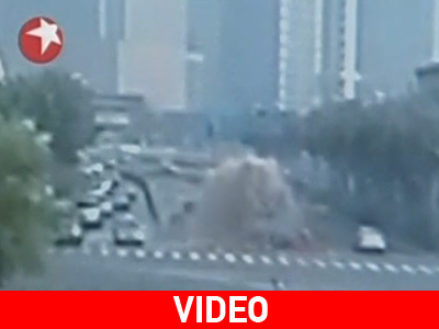 «Κανάλι» οι δρόμοι στη Σαγκάη