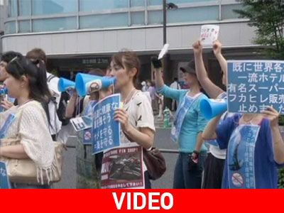 Ιαπωνία: Διαμαρτυρία για τις… σούπες καρχαρία!