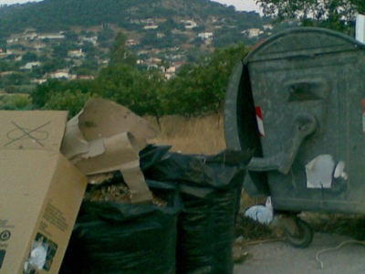Πρόβλημα με την καθαριότητα στον Άγ. Δημήτριο Ζακύνθου