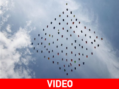 «Ανθρώπινα» πουλιά στον ουρανό της Καλιφόρνια