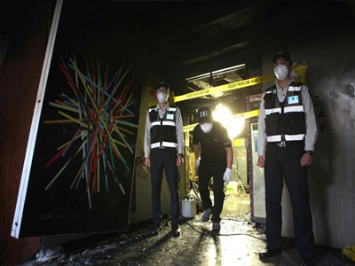 Στις φλόγες μπαρ στη Ν. Κορέα – Εννιά νεκροί