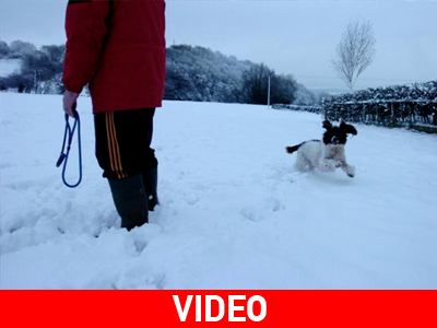 Χιόνια στη Νότια Ουαλία