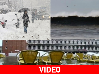 Ακραία καιρικά φαινόμενα στην Ευρώπη