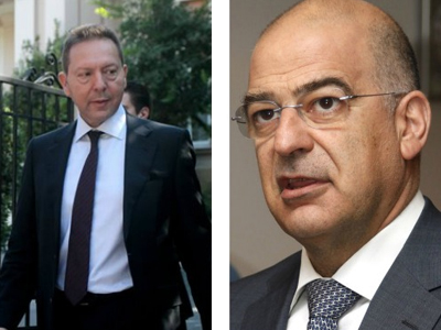 Ολοκληρώθηκε η συνάντηση Ν. Δένδια – Γ. Στουρνάρα