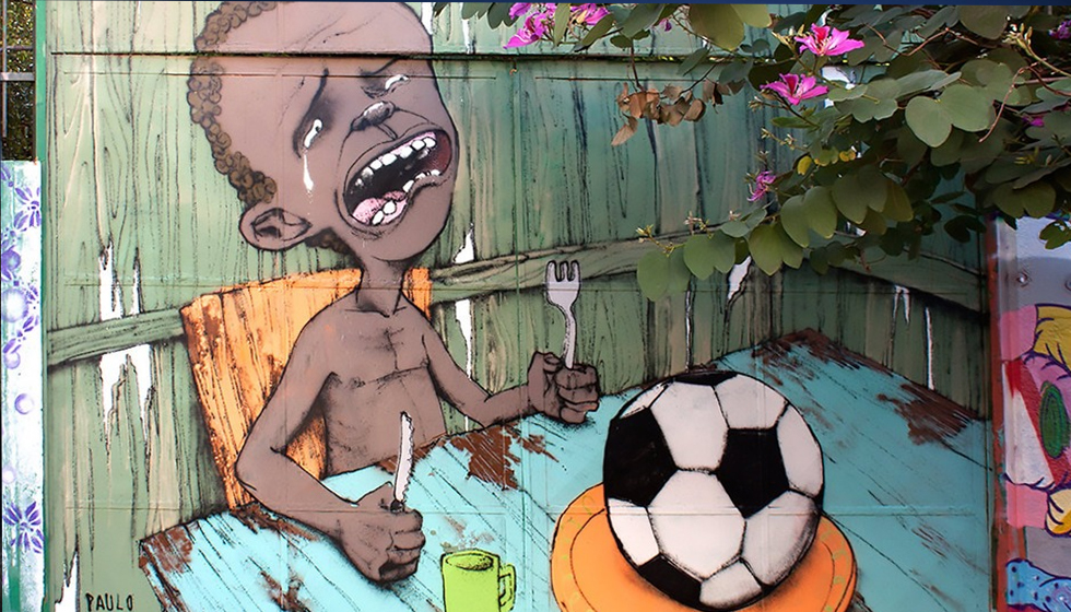 Βραζιλία: Το Μουντιάλ μέσα από την τέχνη του γκράφιτι