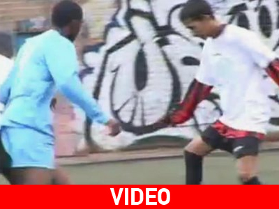 Ποδόσφαιρο δρόμου για τα δικαιώματα των παιδιών