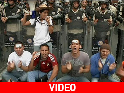 Βενεζουέλα: Στους δρόμους Πανεπιστημιακοί και φοιτητές