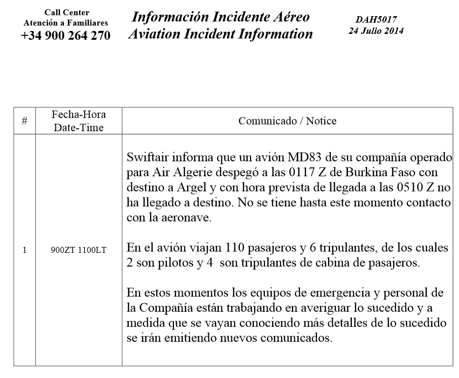 Η ανακοίνωση της Swiftair