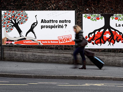 Διχασμένη η ελβετική κοινωνία για το μεταναστευτικό Διχασμένη η ελβετική κοινωνία για το μεταναστευτικό