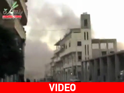 Συρία: Εικόνες καταστροφής από την πόλη Μπινίς