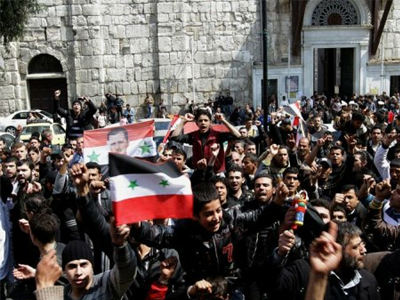 Βίαιες διαδηλώσεις στη Συρία