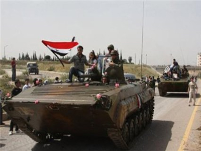 Επιθέσεις ενόπλων κατά τεθωρακισμένων σε πόλη της Συρίας