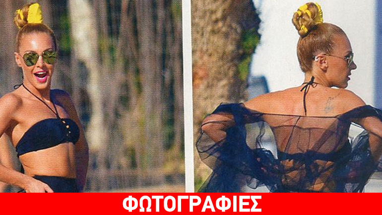 Τάμτα: Με μαγιό που «κολάζει» στη Βάρκιζα!