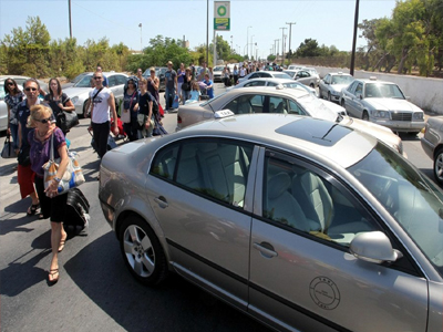Ανεστάλη η απεργία των ταξί στο Ηράκλειο Κρήτης