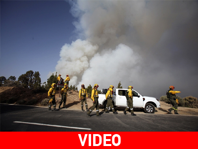 «Φλέγεται» η Τενερίφη