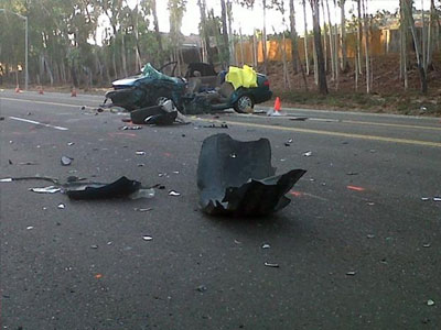 «Τούμπαρε» όχημα στην Ε.Ο. Ηρακλείου Κρήτης