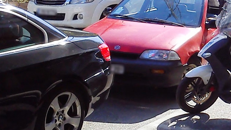 Ηράκλειο: Κυκλοφοριακό κομφούζιο λόγω τροχαίου