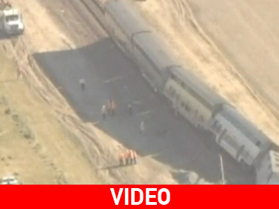 Η.Π.Α.: Εκτροχιασμός αμαξοστοιχίας μετά από σύγκρουση με νταλίκα