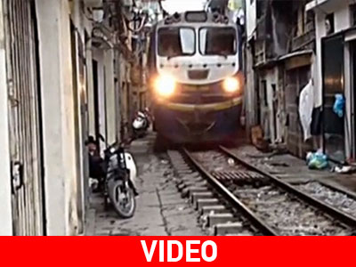 Βιετνάμ: Το τρένο της… συνοικίας