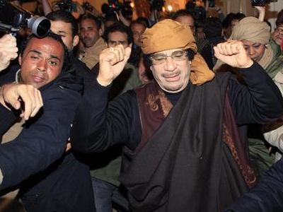 Αμετακίνητος ο Gaddafi