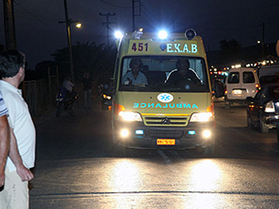 Τροχαίο με σοβαρά τραυματίες στο Ηράκλειο Κρήτης