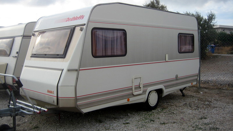 «Μπούκαραν» σε τροχόσπιτα στην Πιερία