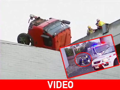 Εκτοξεύτηκε από το κάθισμα και… σώθηκε