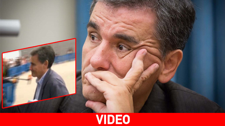 Η άφιξη του Τσακαλώτου στο Eurogroup