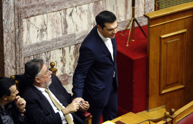 Ο πρωθυπουργός της Ελλάδας Αλέξης Τσίπρας