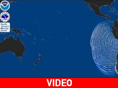Χιλή: Πώς το τσουνάμι ταξίδεψε στον Ειρηνικό Ωκεανό