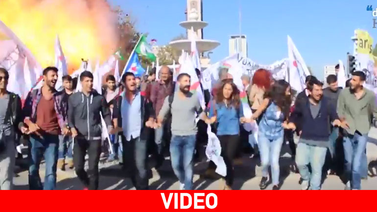 Βίντεο – ντοκουμέντο: Η στιγμή της έκρηξης στην Άγκυρα