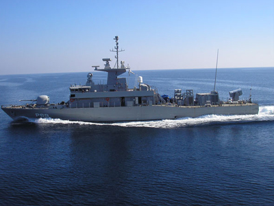 H τουρκική κορβέτα «Buyukada» βγήκε από τα ελληνικά χωρικά ύδατα