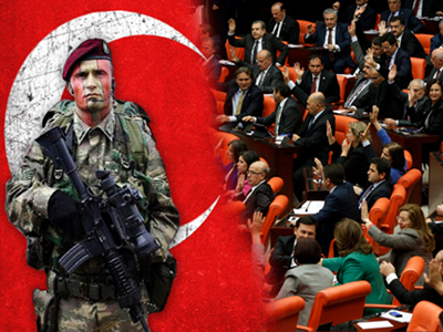 Τουρκία: Πράσινο φως για πολεμικές επιχειρήσεις στη Συρία