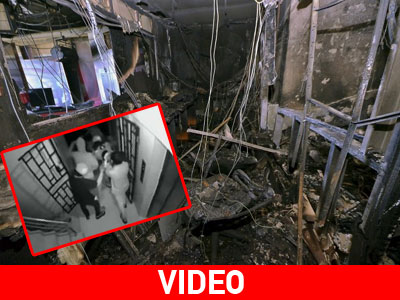 Μαλδίβες: Εμπρησμός τηλεοπτικού σταθμού on camera