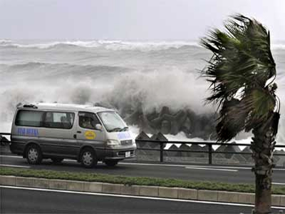 Ιαπωνία: Το νησί Χονσού προσέγγισε ο τυφώνας Φανφόν