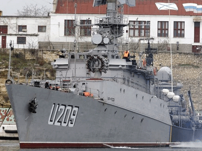 Υπό ρωσικό έλεγχο το τελευταίο ουκρανικό πλοίο στην Κριμαία