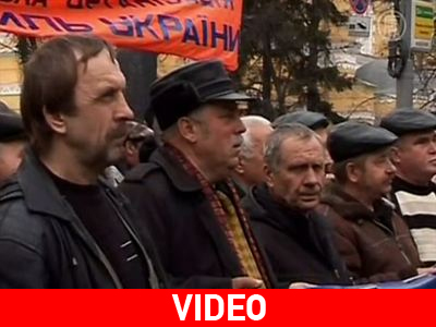 Ουκρανία: Διαμαρτύρονται για το «κούρεμα» στις συντάξεις