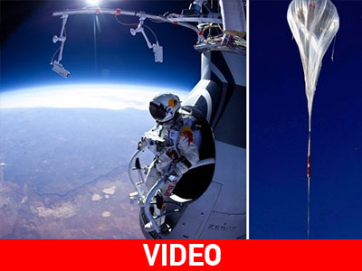 Πήδηξε από το Διάστημα!