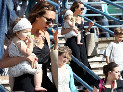 Χαλαρές στιγμές για τη Victoria