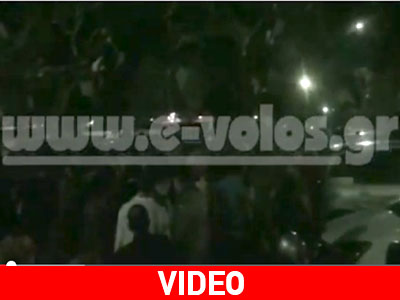 Ολονύχτια διαμαρτυρία στον Βόλο για την ΕPT