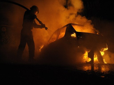 Φωτιά σε Ι.Χ. στον Φάρο Ψυχικού