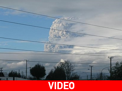 «Βρυχάται» ηφαίστειο στη Χιλή «Βρυχάται» ηφαίστειο στη Χιλή